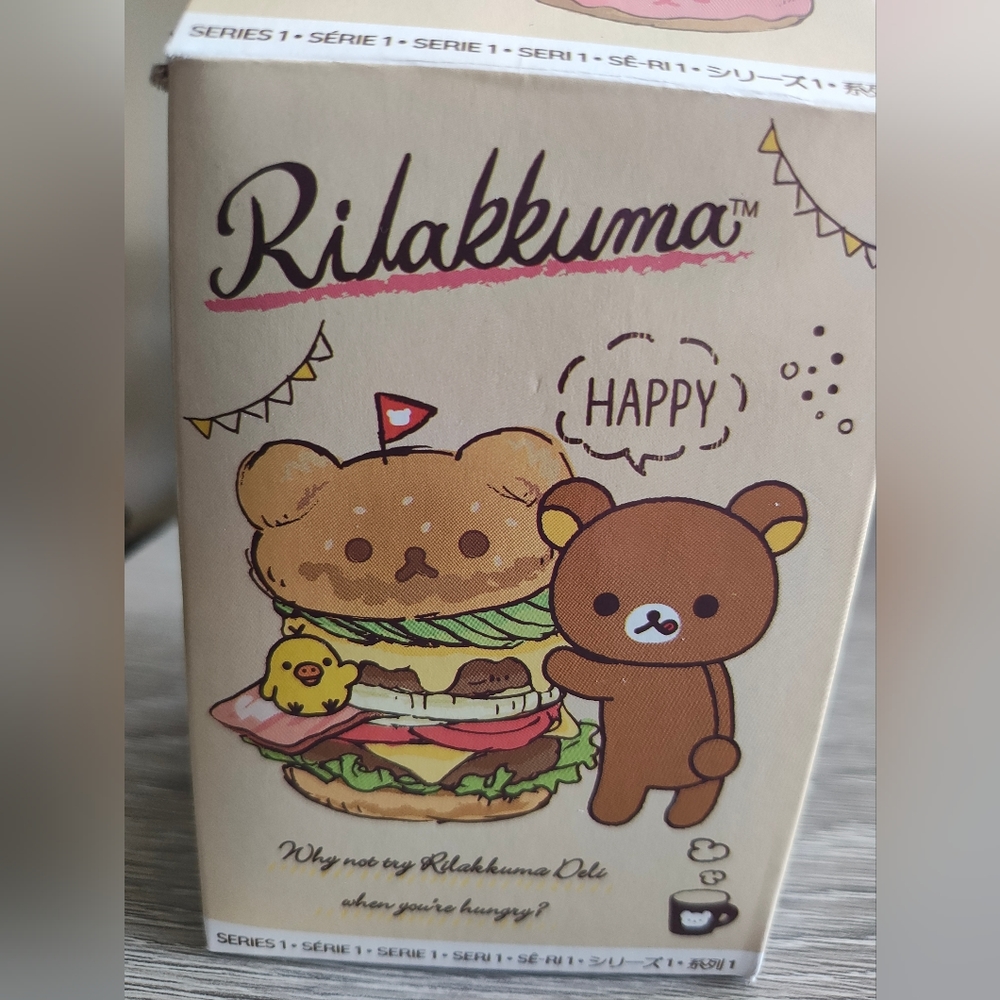 Rilakkuma Pink Donut Keychain - Picture 3 of 3